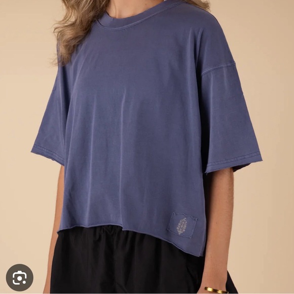 FP Movement by Free People Tops - FP Movement by Free People inspire boxy Short Sleeve Tee in indigo